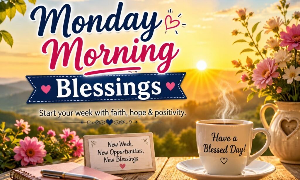MONDAY MORNING BLESSINGS