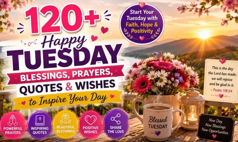 TUESADAY BLESSINGS