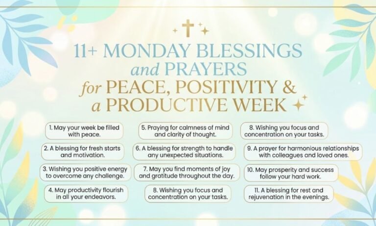 MONDAY BLESSINGS