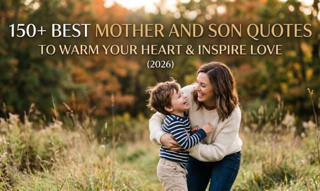 mother and son