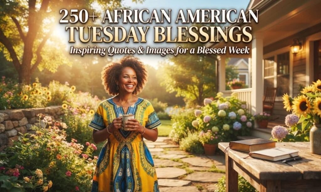 African amrican tuesday blessings