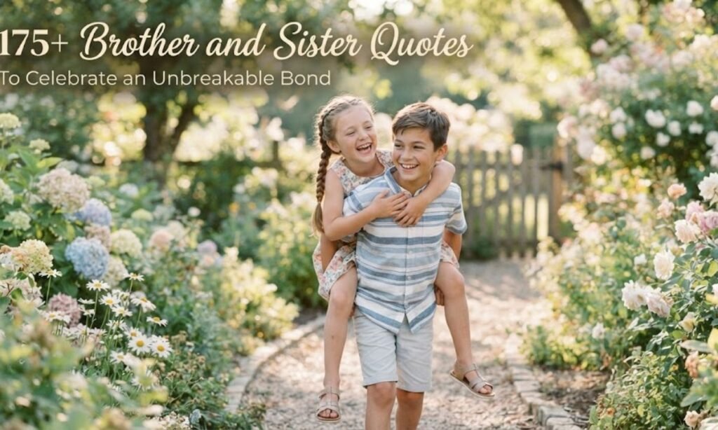 BROTHER AND SISTER QUOTES