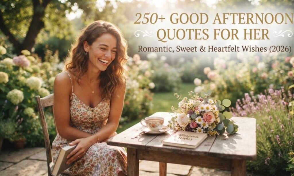 GOOD AFTERNOON QUOTES