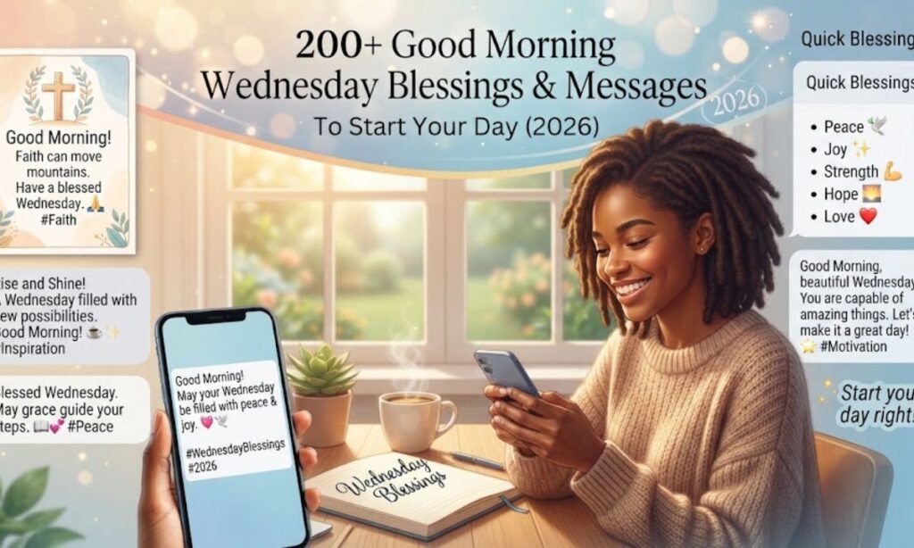 GOOD MORNING WEDNESDAY BLESSINGS
