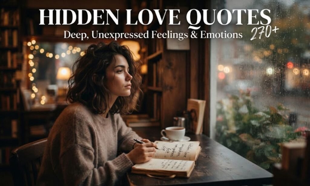 HIDDEN LOVE QUOTES