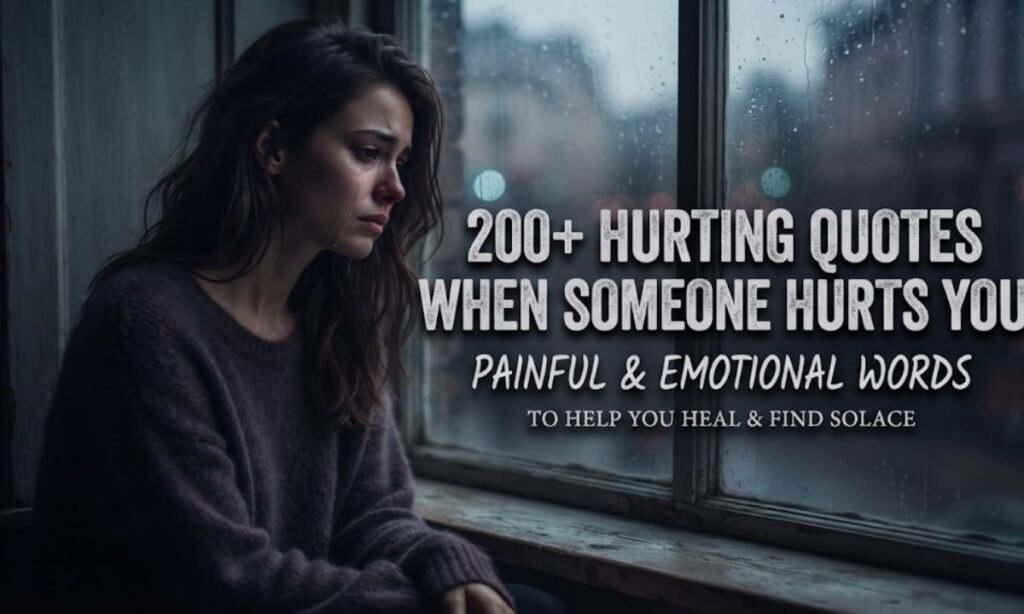 HURTING QUOTES