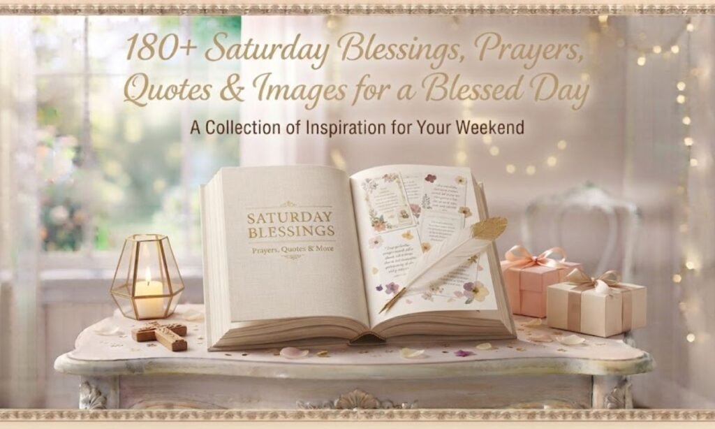 SATURDAY BLESSINGS