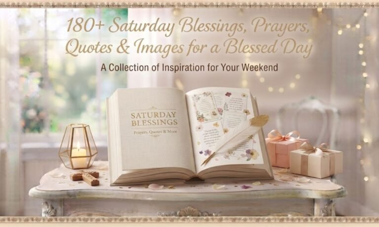 SATURDAY BLESSINGS