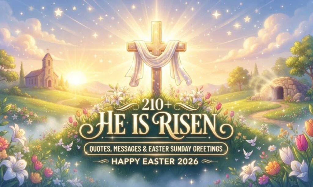 he is risen