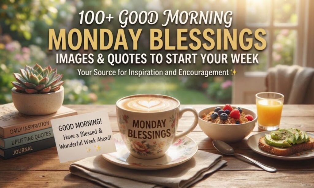 MONDAY BLESSING QUOTES
