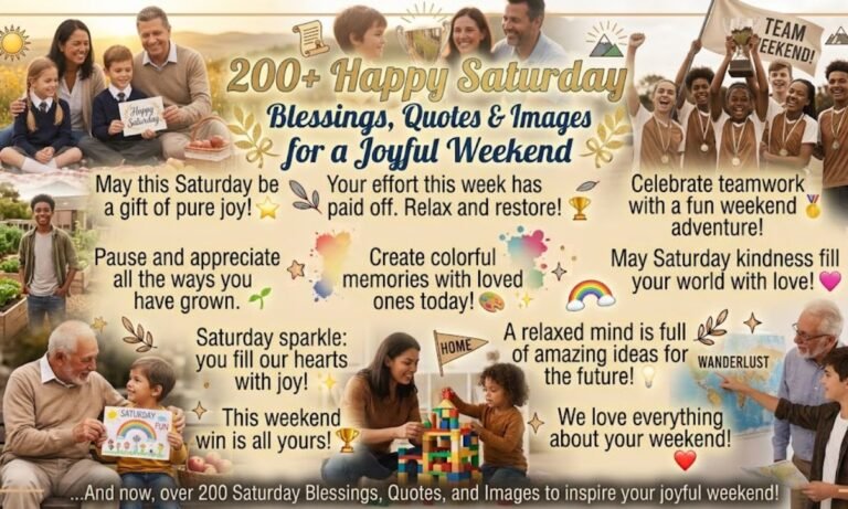 HAPPY SATURDAYA BLESSINGS
