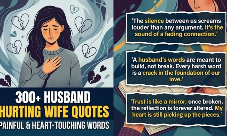 HURTING WIFE QUOTES