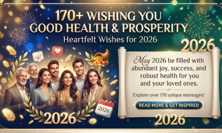 WISHING YOU GOOD HEALTH