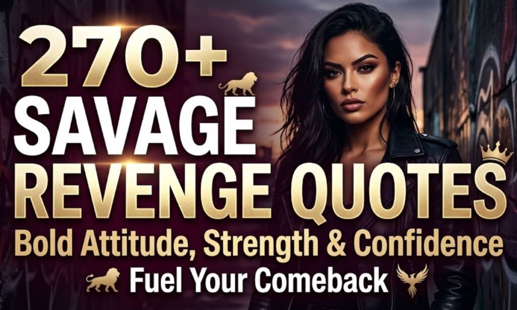 savage revenge quotes
