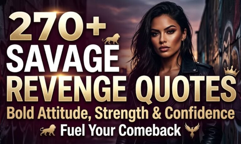 savage revenge quotes
